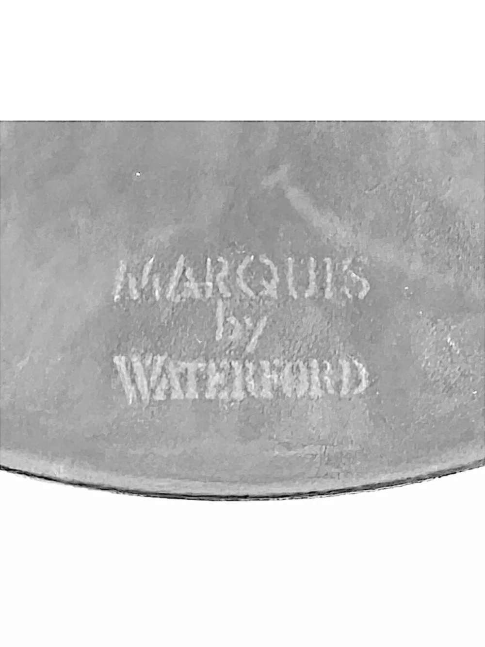 MARQUIS by WATERFORD Crystal Omega Wine / Water Glass 8.5” Signed